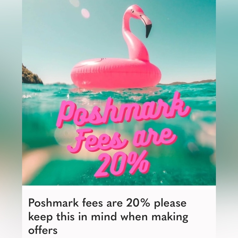 Poshmark takes away 20% 😩
